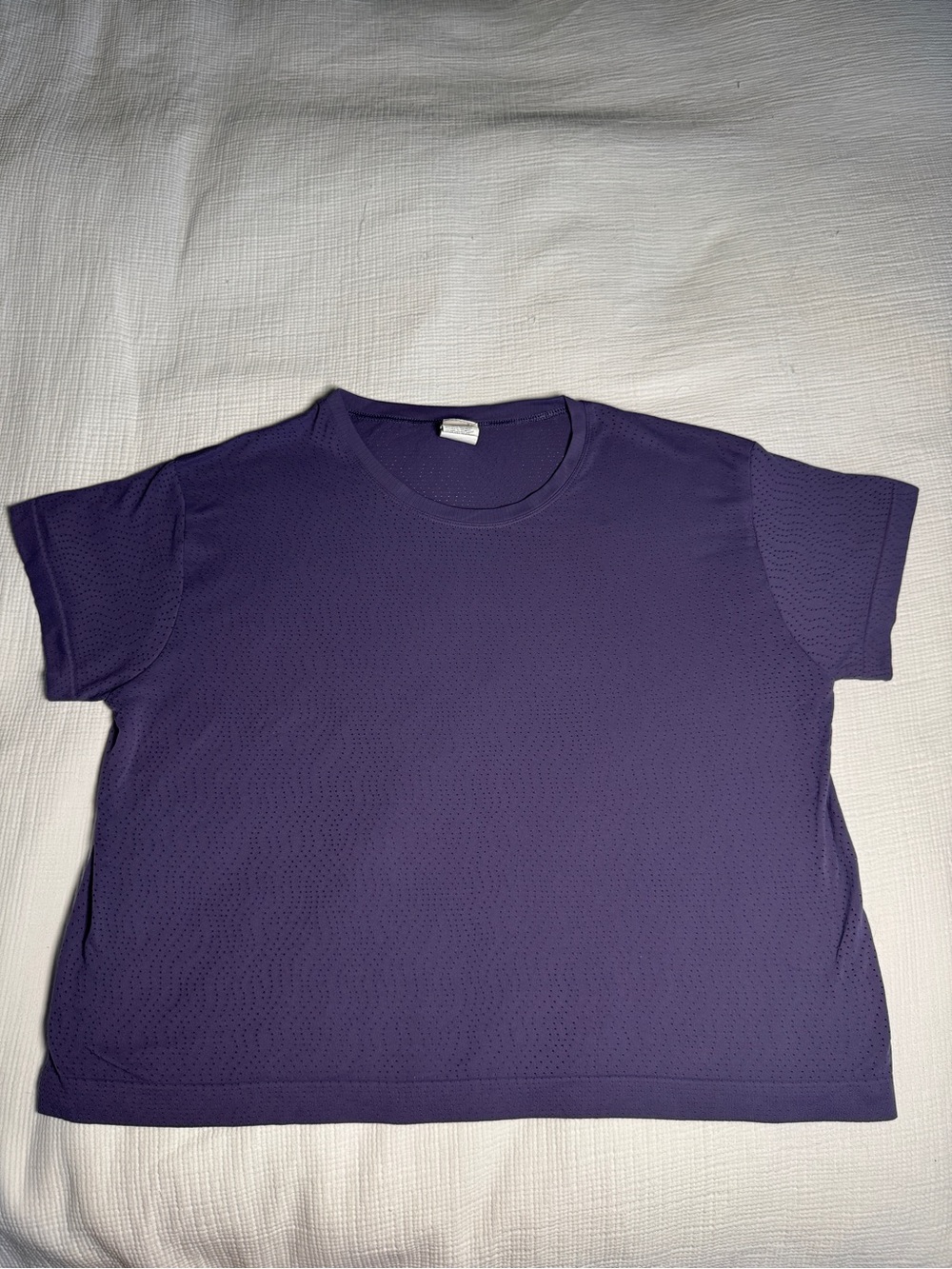 ATHLETA All in Motion Perforated Tee